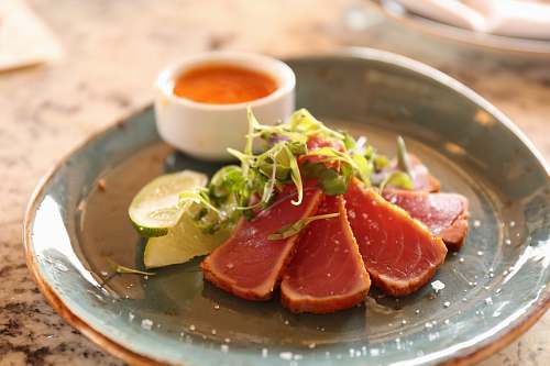 sioux city raw meat with spices on green ceramic plate united states